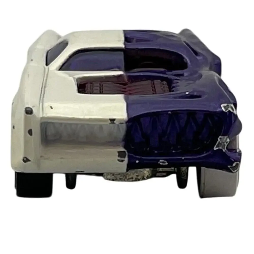 Mattel Hot Wheels Two-Face Diecast DC Universe Car White/Purple Toned